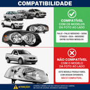 Par Farol - Compatível com Fiat Palio Weekend 2010