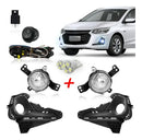 Kit Farol Milha Onix 2020 2021 2022 2023 2024 Hatch Sedan
