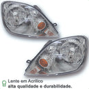 Farol Fiesta 2003 2004 2005 2006 2007 Hatch Sedan
