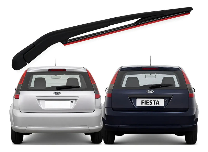 Braço Limpador Traseiro e Palheta Ford Fiesta 2014