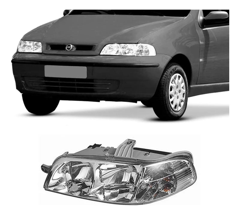Farol Fiat Palio, Weekend, Siena e Strada 2001 a 2004 Foco Duplo