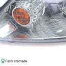 Farol Fiesta 2003 2004 2005 2006 2007 Hatch Sedan