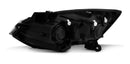 Par Farol Máscara Negra Foco Duplo - Compatível com Volkswagen Fox 2015