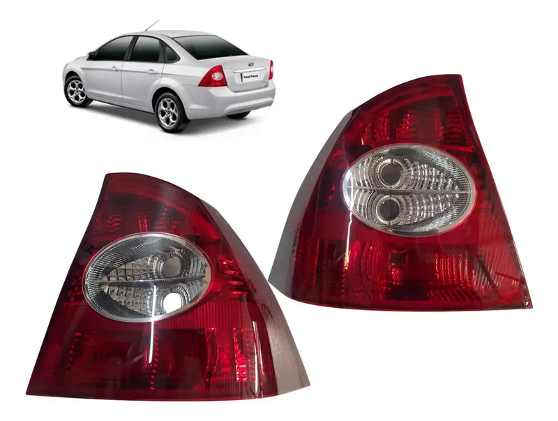 Par Lanterna Traseira Focus Sedan 2008 2009 À 2013