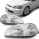 Farol Honda Civic 1996 1997 1998 Foco Simples Cromado