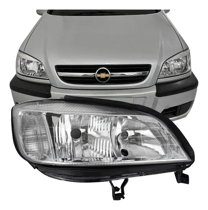 Farol Zafira 2001 02 03 04 05 06 07 08 09 10 11 12 Cromado