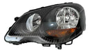Par Farol Vw Polo 2007 2008 2009 2010 2011 2012 2013 2014 Mascara Negra Pisca Amarelo