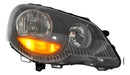 Par Farol Vw Polo 2007 2008 2009 2010 2011 2012 2013 2014 Mascara Negra Pisca Amarelo