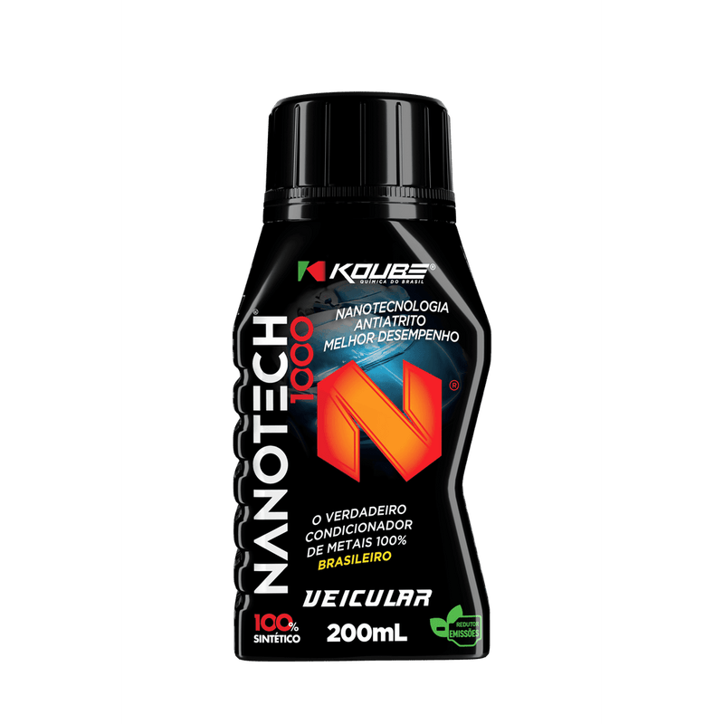 Nanotech 1000 Koube Condicionador de Metais Redução de Atrito e Prolongamento da Vida Útil dos Motores