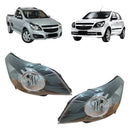 Farol Mascara Negra Chevrolet Agile Montana Novo