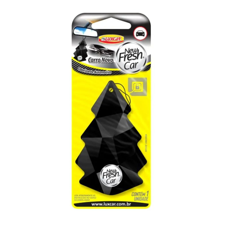 Aromatizante New Fresh cheirinho perfume automotivo Carro Novo Luxcar 5030